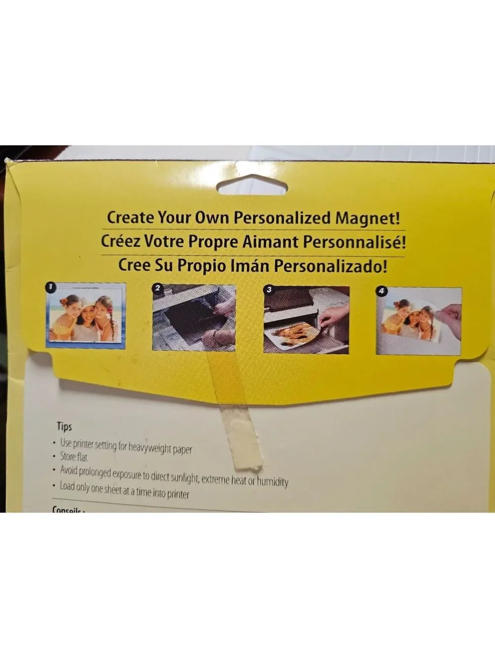 ProMAG Magnetic Photo Paper 8.5x11 - 5 Sheets Inkjet - Open Box - Scuffed Sheets